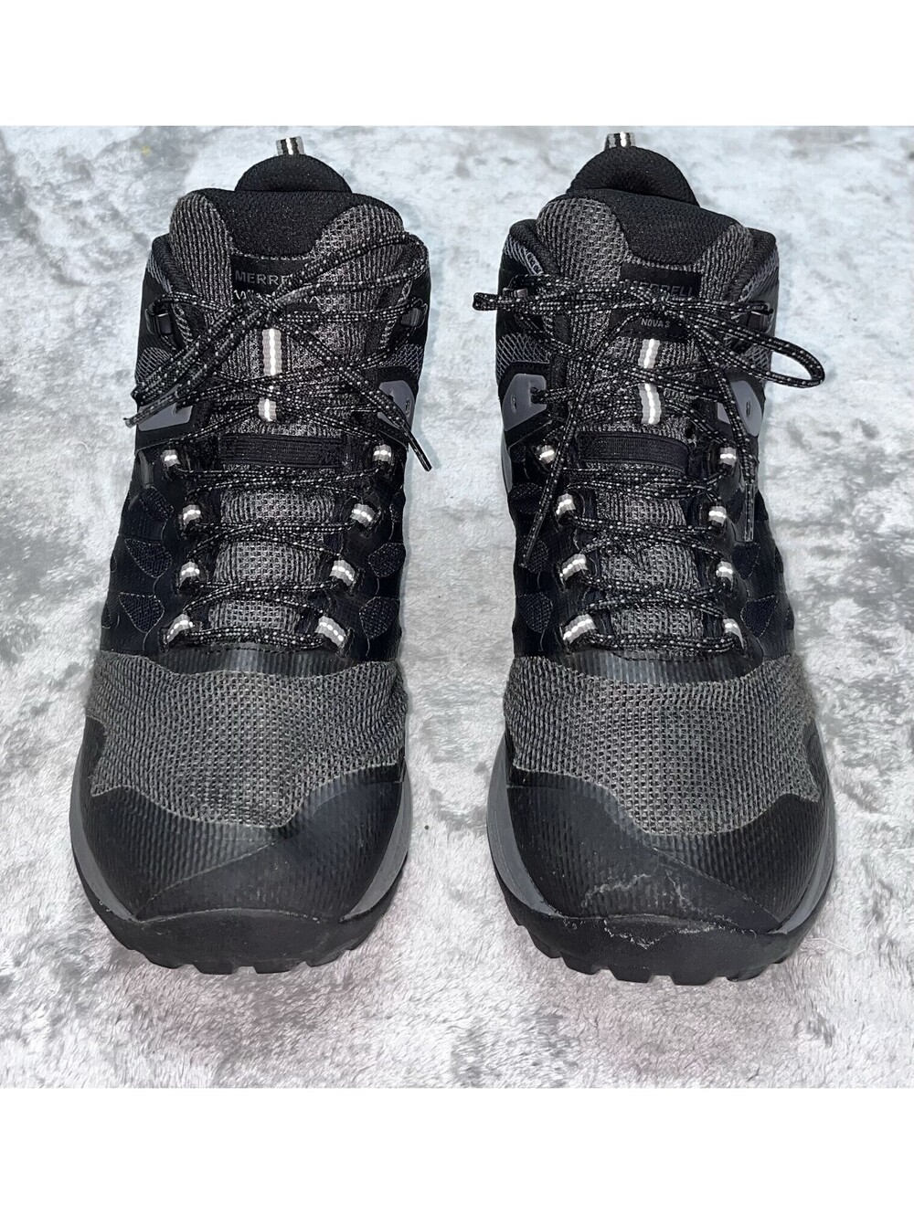 Merrell Men's Nova 3 Mid Tactical Waterproof Boot - Black - US Size 12 (L2-C6)